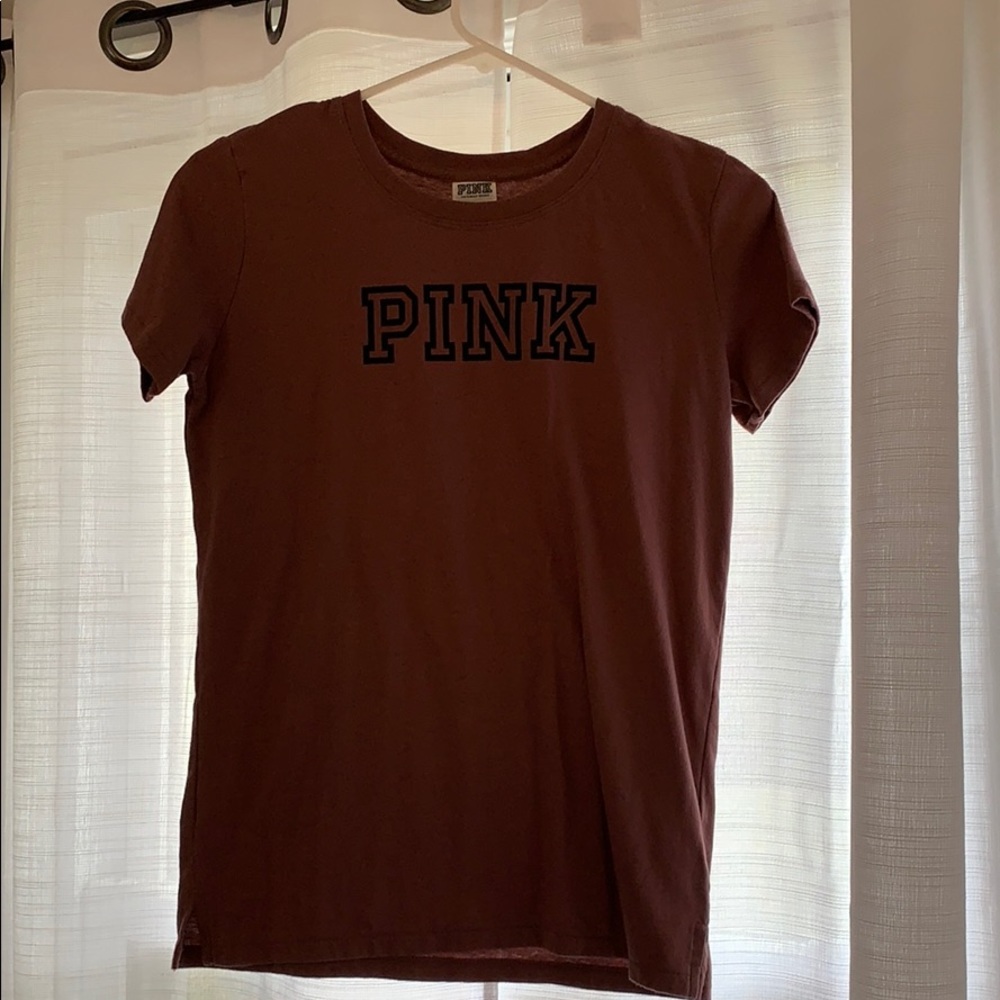 Pink tee shirt. Non smoking home. Size XS